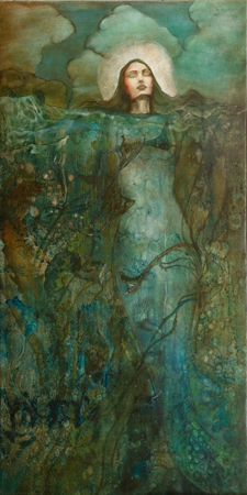 Mermaid Goddess by artist JudiBeth Hunter
